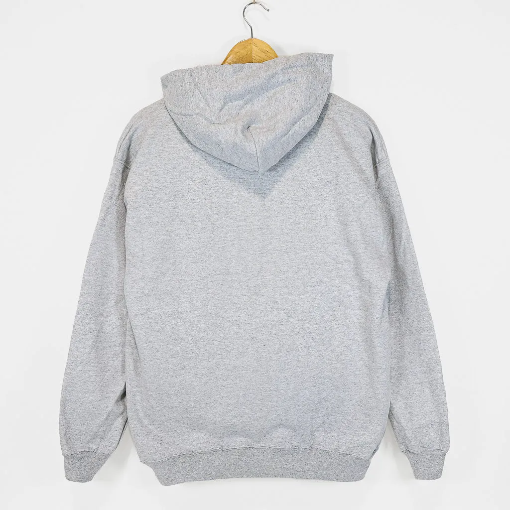 Thrasher Magazine - Skate Mag Logo Pullover Hooded Sweatshirt - Heather Grey