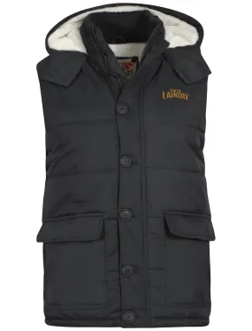 Tokyo Laundry Tarnby black gilet