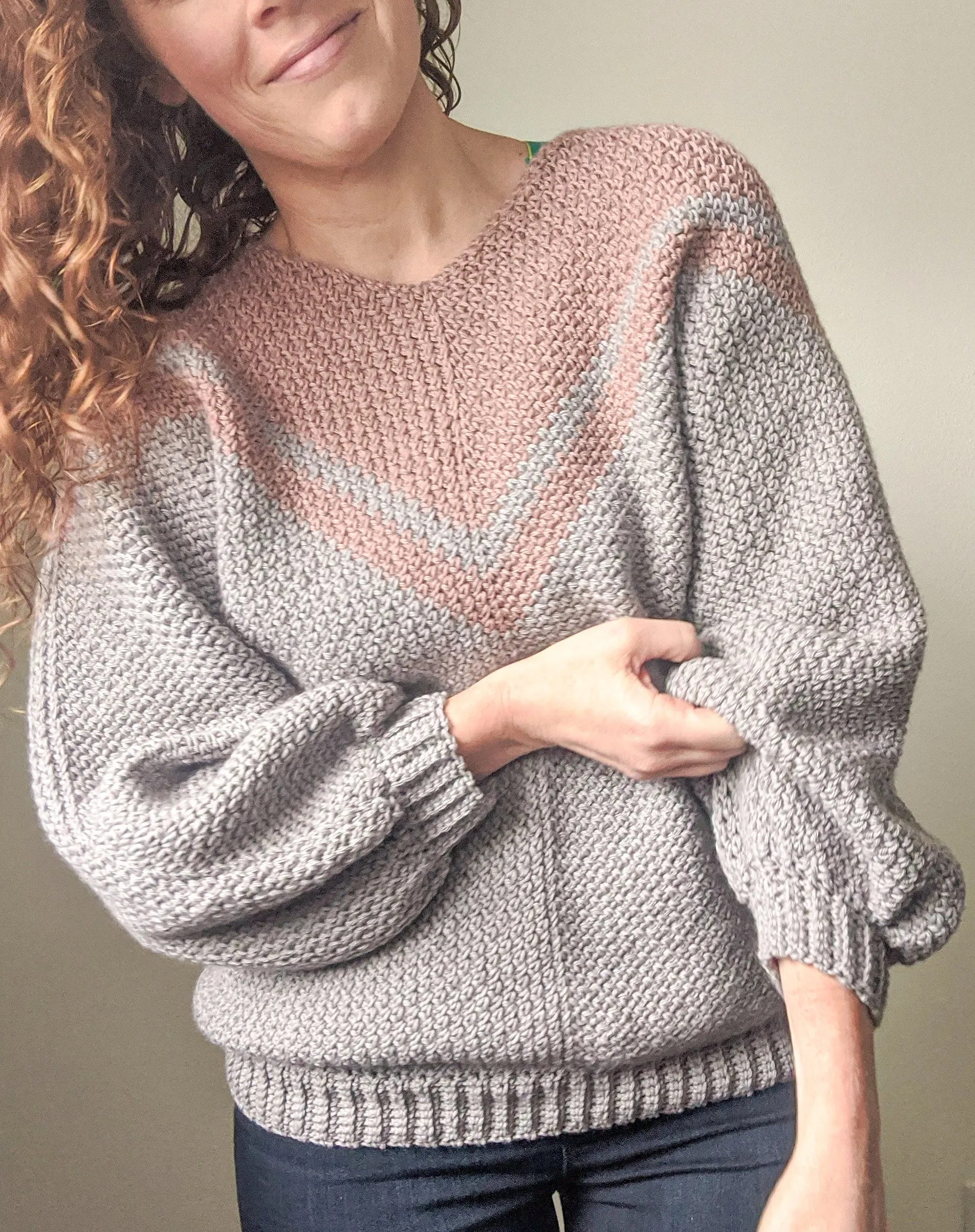 Turning Points Sweater (Crochet)