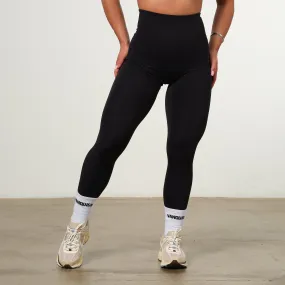 VANQUISH ENHANCE BLACK HIGH-WAIST LEGGING