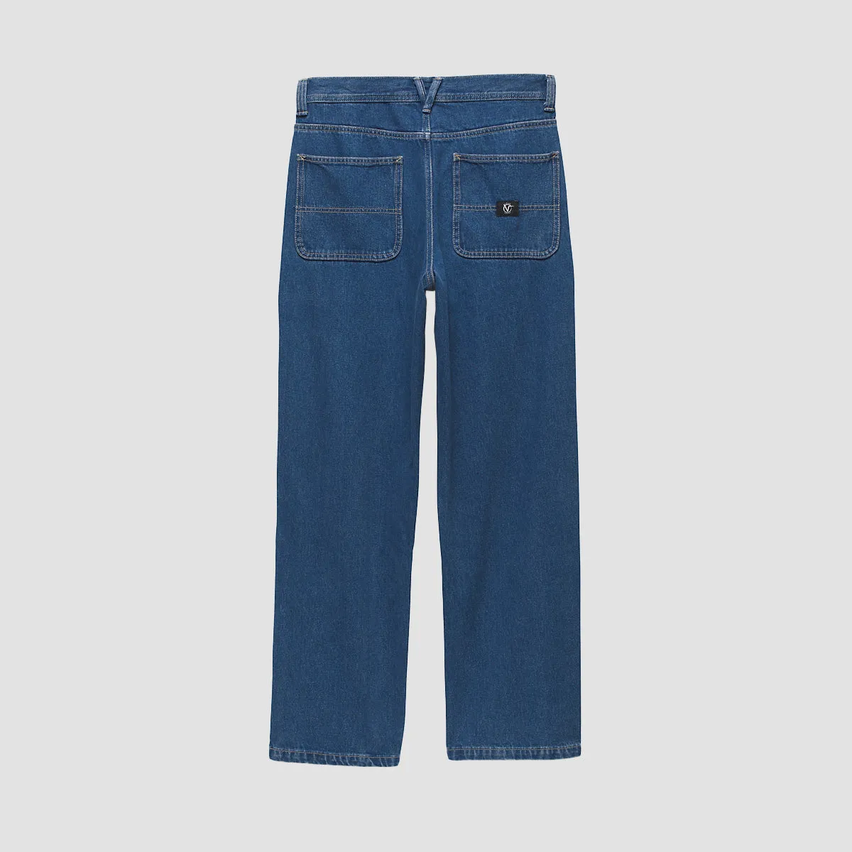Vans Rowan Zorilla Drill Chore Loose Carpenter Denim Pants Vintage Indigo