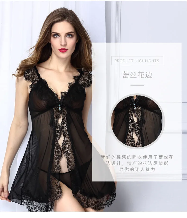 VenusFox Foreign Trade Sexy Underwear Women Quality Source Sexy Lace Sexy Pajamas  Lingerie Femme Sexy Erotique