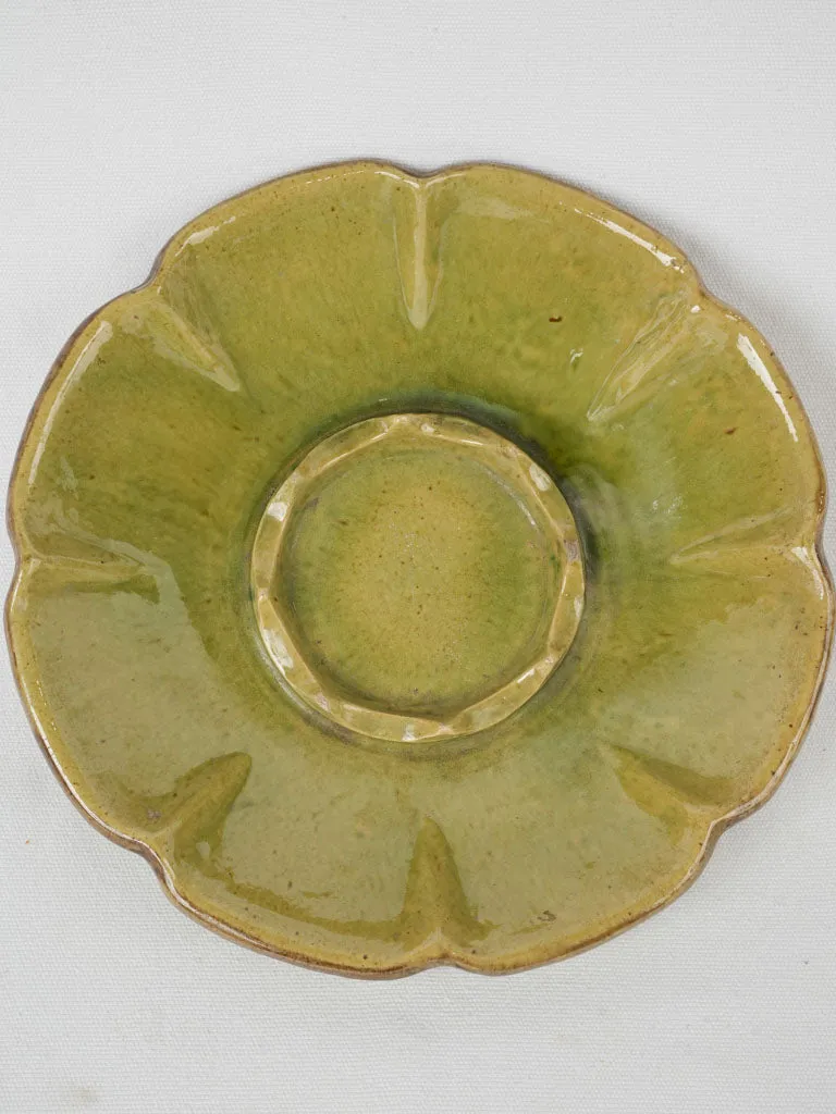 Vintage French melon presentation platter 11¾"
