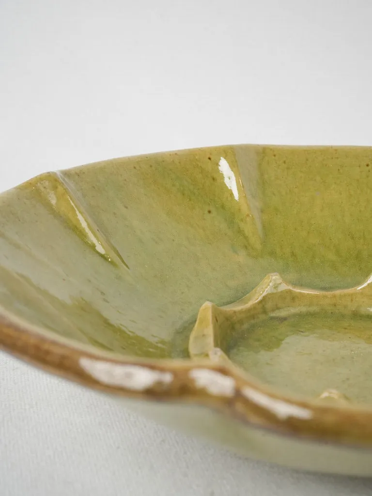 Vintage French melon presentation platter 11¾"
