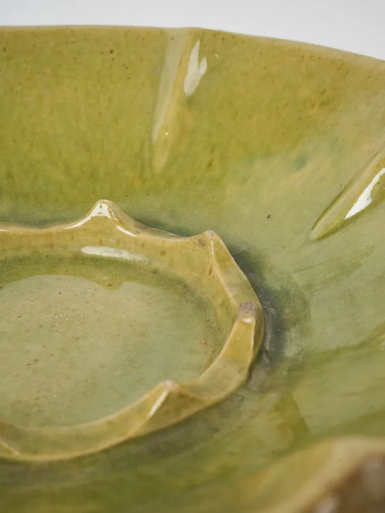 Vintage French melon presentation platter 11¾"