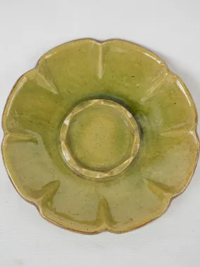 Vintage French melon presentation platter 11¾"