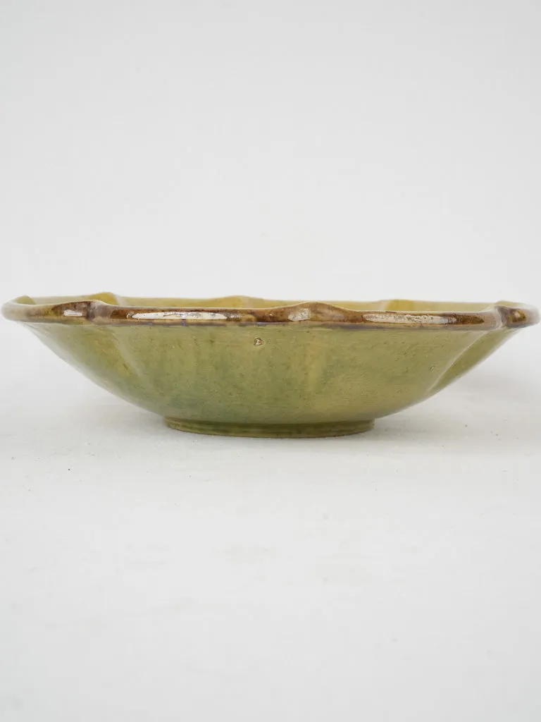 Vintage French melon presentation platter 11¾"