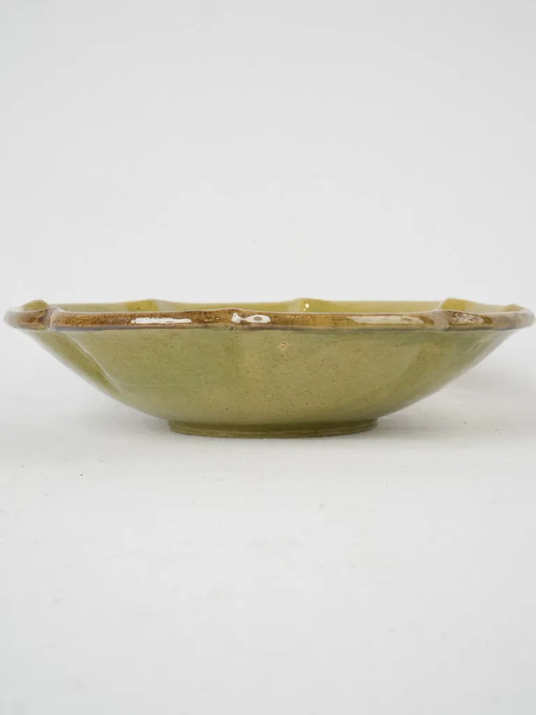 Vintage French melon presentation platter 11¾"