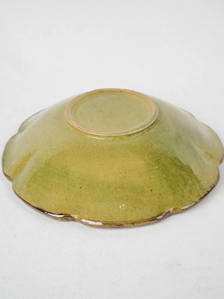 Vintage French melon presentation platter 11¾"
