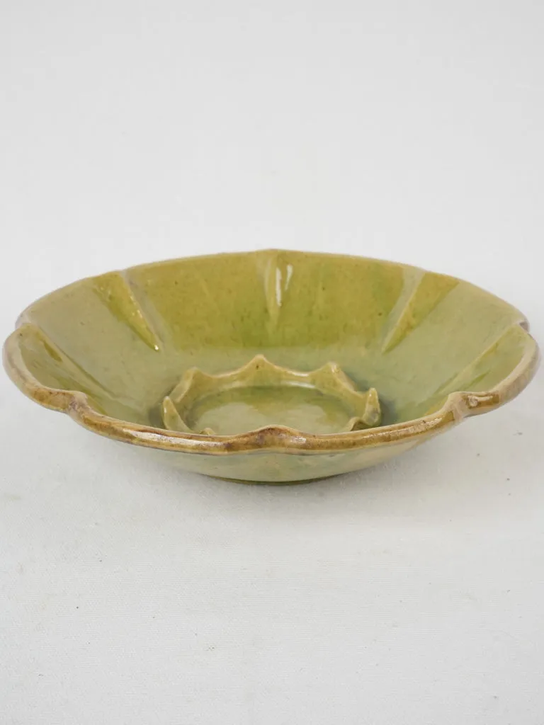 Vintage French melon presentation platter 11¾"