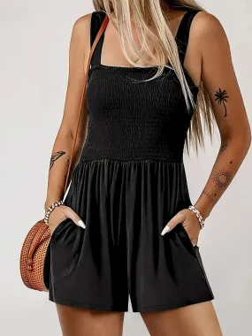 Wide-Leg Cami Romper for Casual Wear