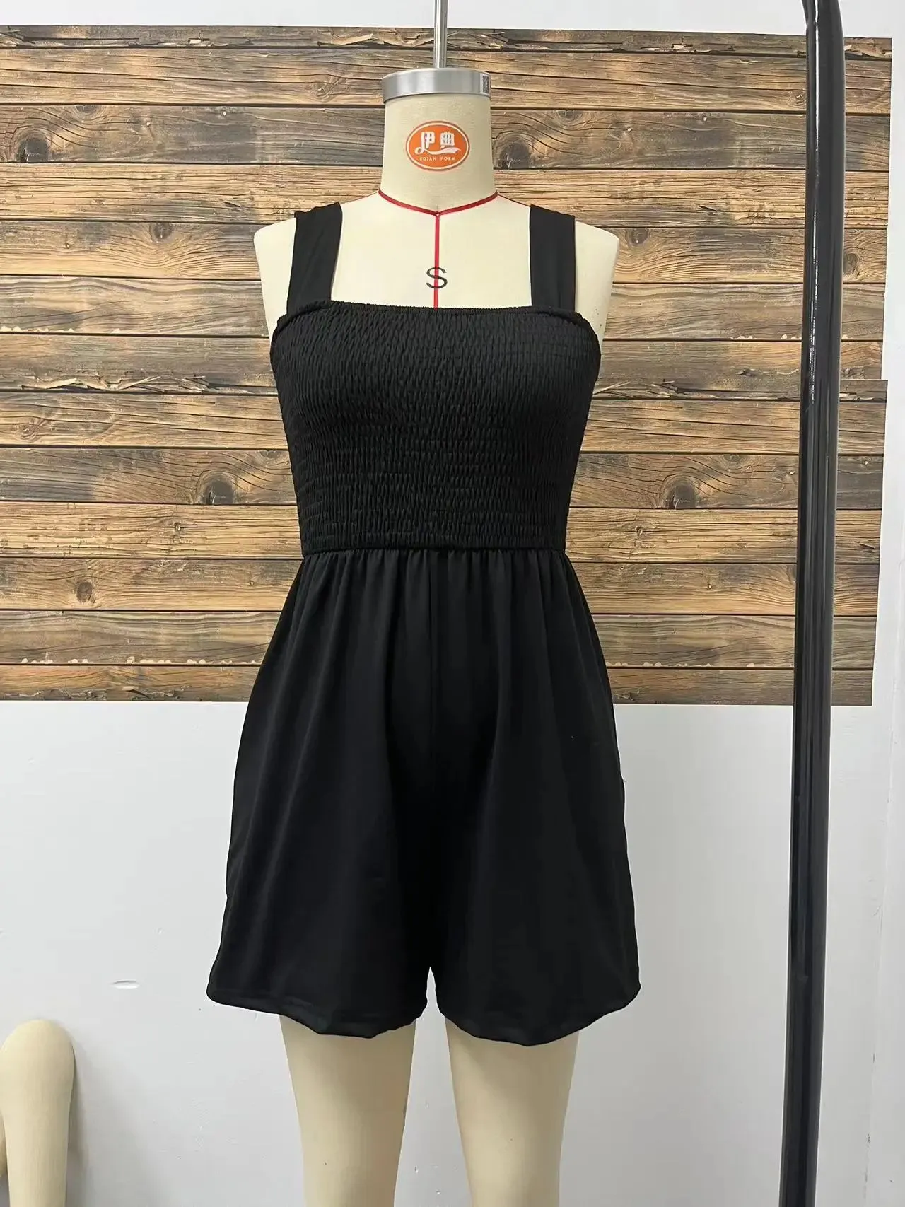 Wide-Leg Cami Romper for Casual Wear