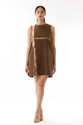 Womens Bleach Printed Shift Dress