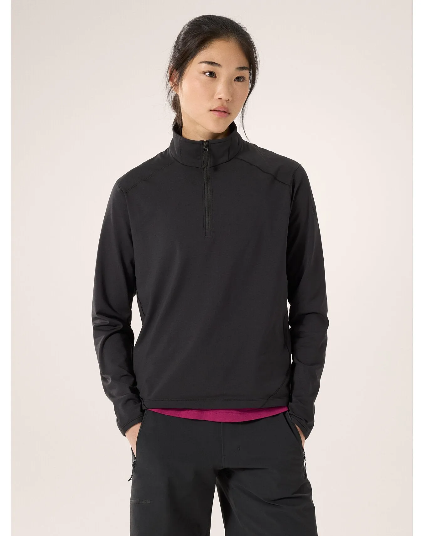 Women's Kyanite Lightweight Zip Neck Fleece (Past Season)