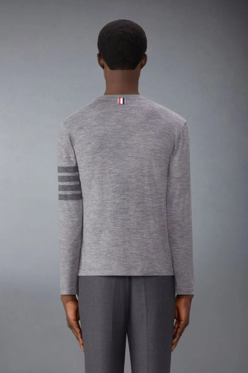 Wool Jersey 4-Bar Tee