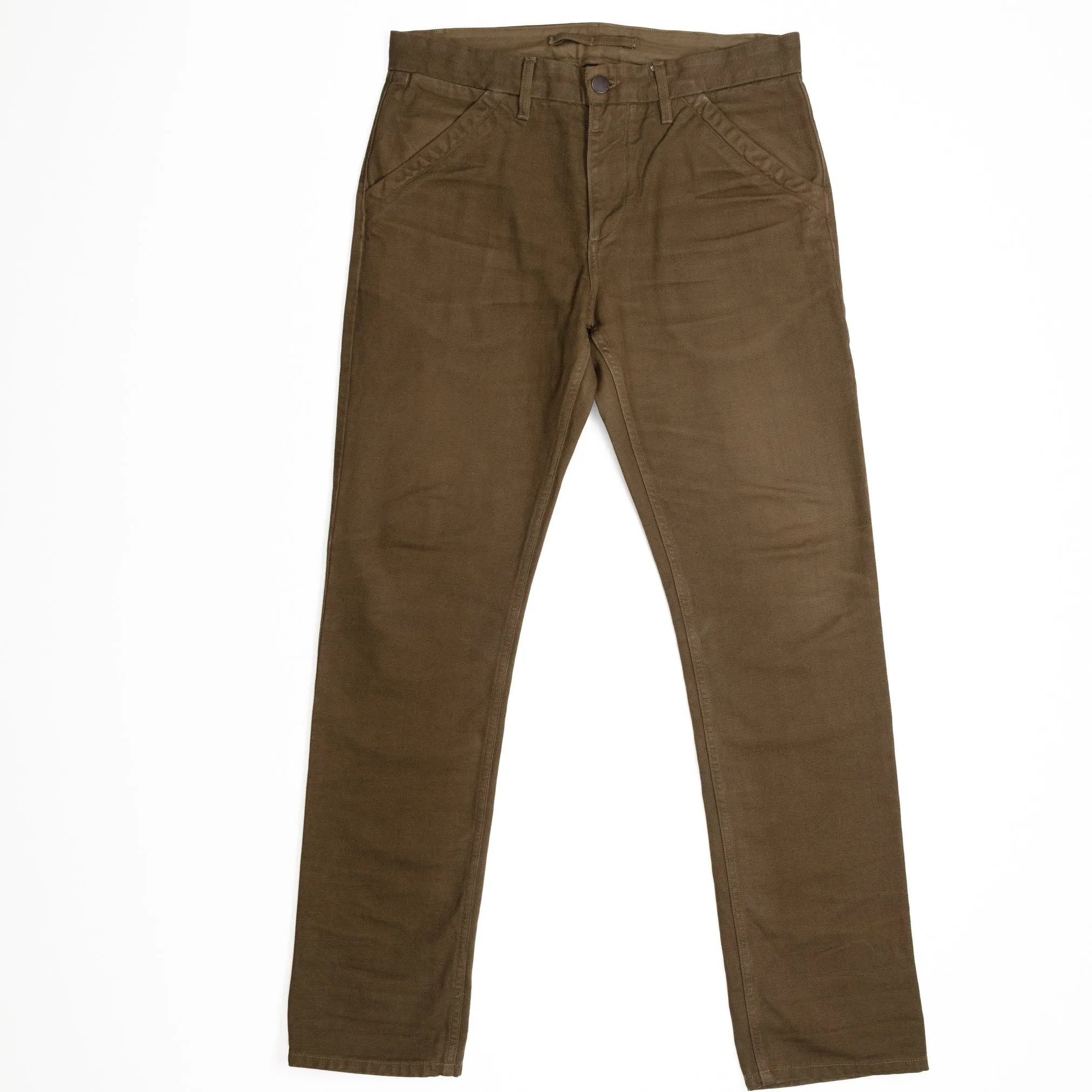 Workers Chinos in Army Green #1048