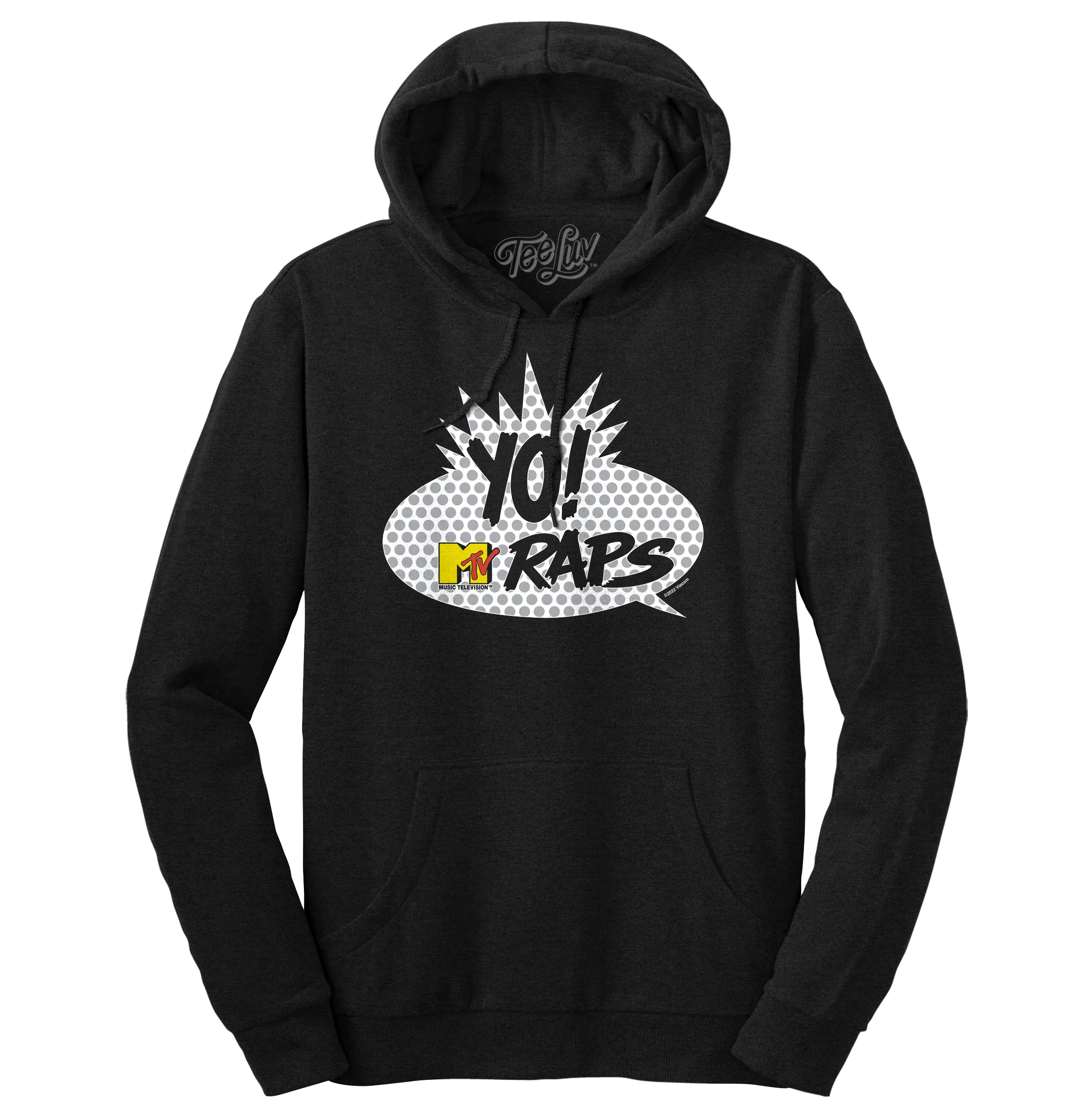 Yo! MTV Raps Hooded Sweatshirt - Black