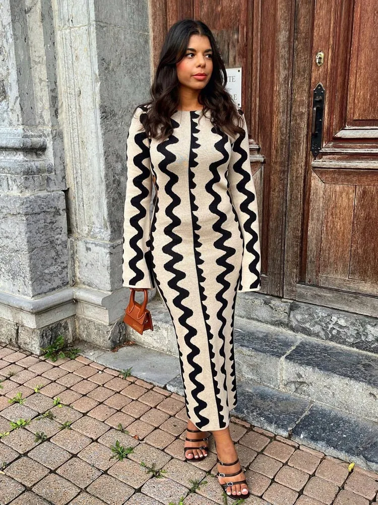 Zebra Bodycon Dress