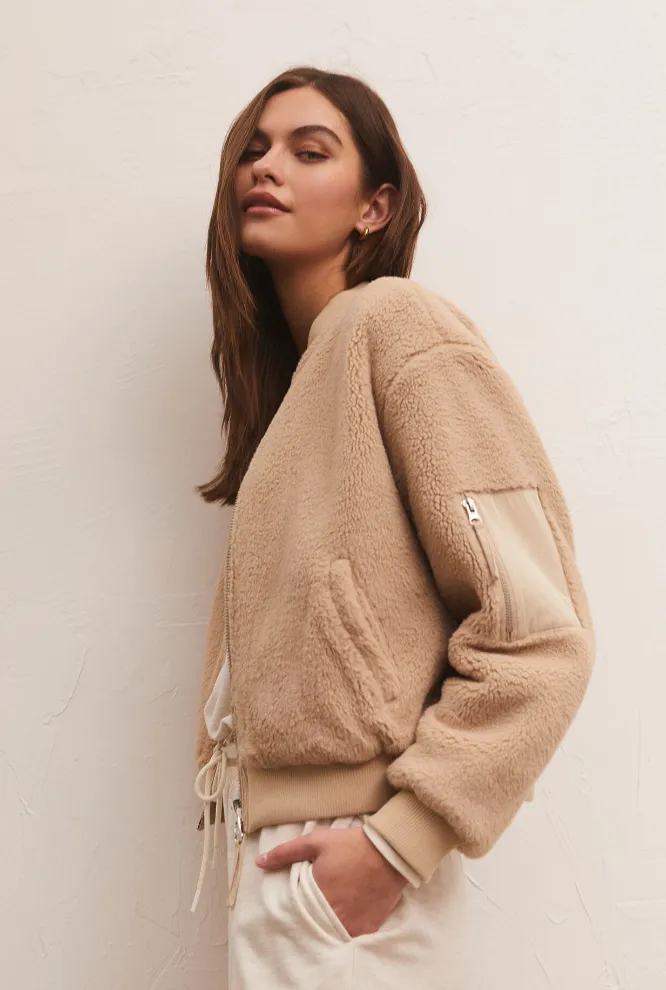 Zsup Quilted/Sherpa Jacket